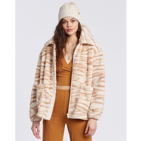 🔥🔥BILLABONG - SCENIC ROUTE FLEECE JACKET🔥🔥 - Picture 3 of 9